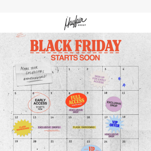 Now loading 👀 MAYFAIR'S BLACK FRIDAY SALE