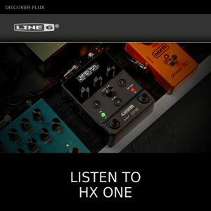 Hear the New HX One Effect Pedal in Action