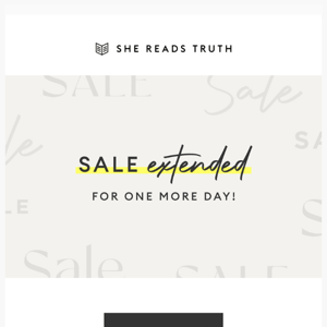 EXTENDED 🙌 20% off Sale Items