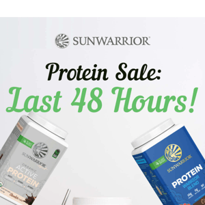 Protein Sale: ⏰ Last 48 Hours!