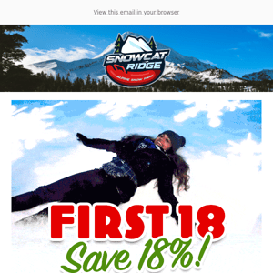 Save on a Weekend of Real Snow and Real Fun!