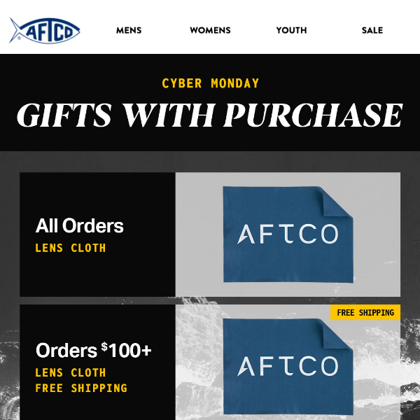 Cyber Monday Is Here: Shop Deals - AFTCO