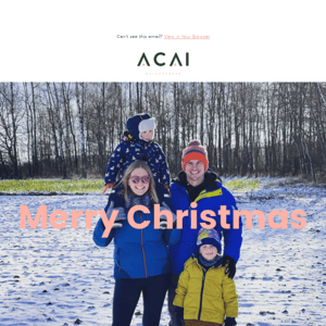 Merry Christmas from the ACAI family