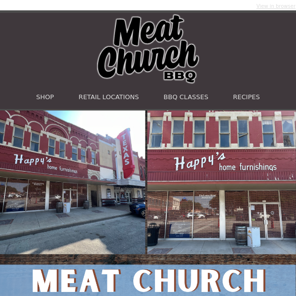 New Location for Meat Church BBQ Supply