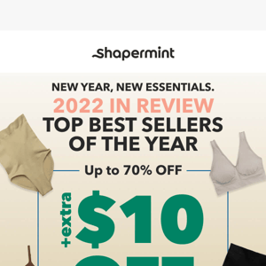 Last year's #1 essentials are now on discount!