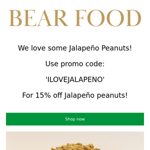 Jalapeño Peanuts Sale 🎉