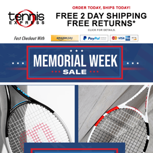 🎾RACQUET SALE – Limited Time Offers! 🎾