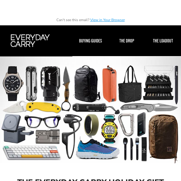 The Everyday Carry Ultimate Holiday Gift Guide