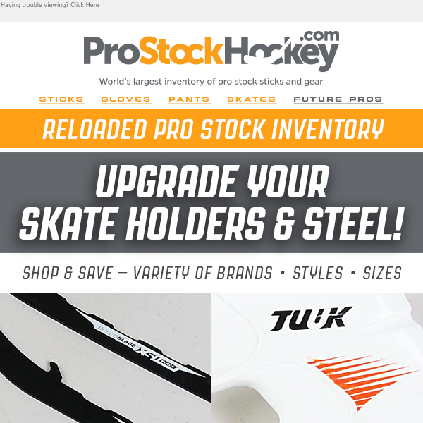 Pro Skate Holders & Steel – Upgrade & Save