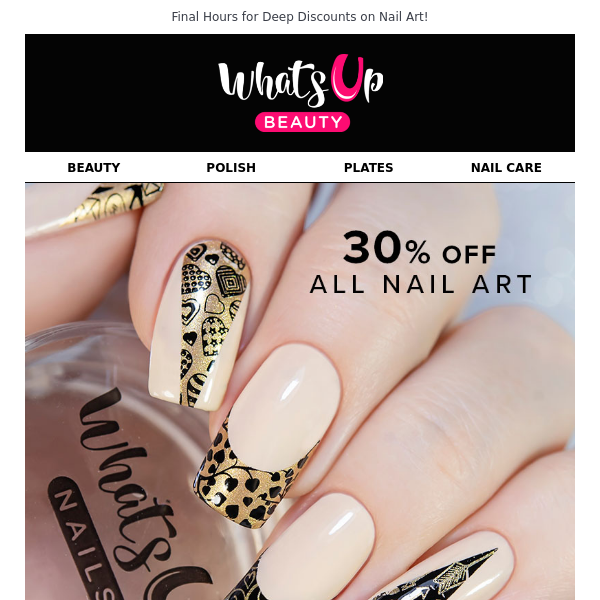 Last Chance: 30% Off Nail Art for Labor Day!