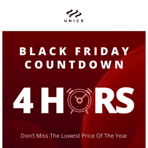 Hurry! Black Friday Deal is ALMOST Over 🕛