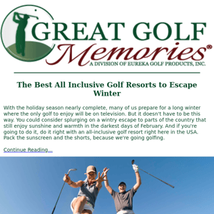 Best Golf Resorts, LIV and the Masters, Gifts for You