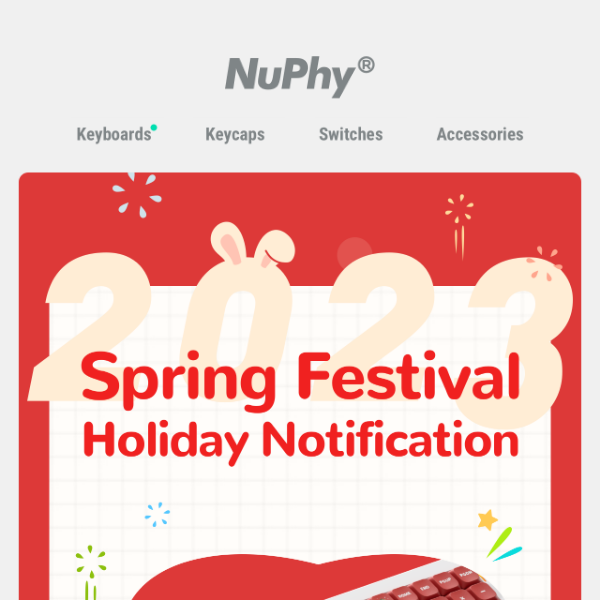 Shipping Delay during Spring Festival Holiday Notification