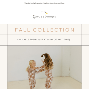 NEW Fall Collection!