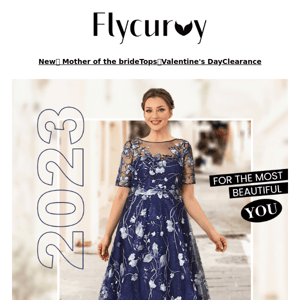 FlyCurvy, SS2023 🔥Mother of the bride dresses on hot sale