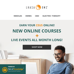 Earn Your CEUs 💻 Upcoming NEW Courses and LIVE Events 💻