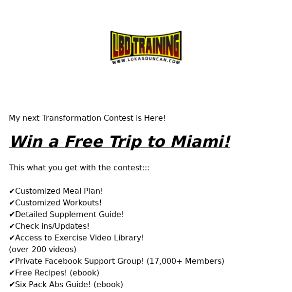 🌴WIN A FREE TRIP TO MIAMI!