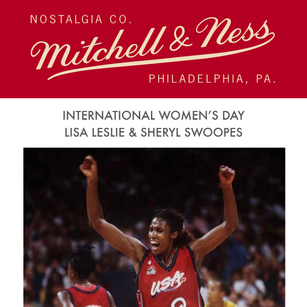 Swingman Jersey Team USA 1996 Lisa Leslie - Shop Mitchell & Ness Swingman  Jerseys and Replicas Mitchell & Ness Nostalgia Co.