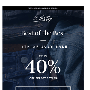 4th of July Sale: Best of the Best