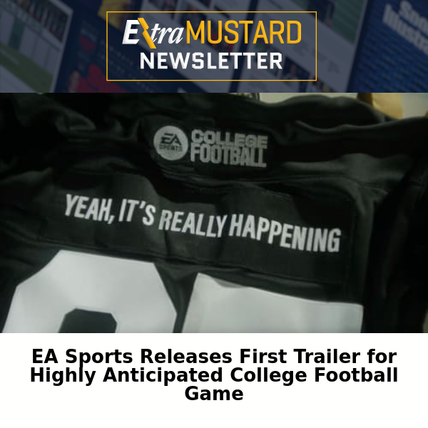 EA Sports Releases Trailer for Long-Awaited College Football Game