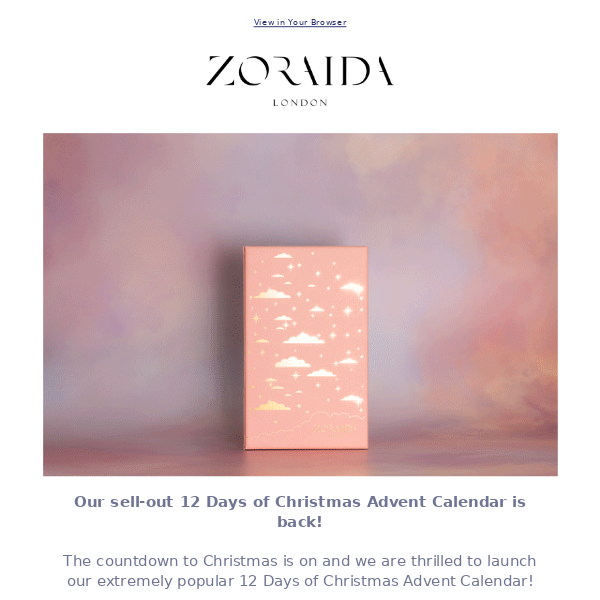 Our 2022 Advent Calendar Has Arrived ✨