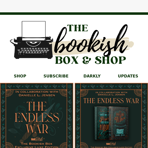 COVER REVEAL: The Endless War Exclusive Luxe Edition 🐍