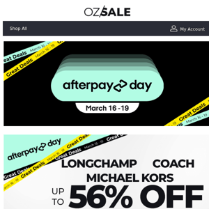 Longchamp Up To 56% Off + Coach, Michael Kors & More