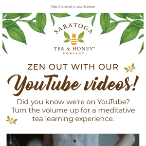 Zen out with our YouTube Videos!