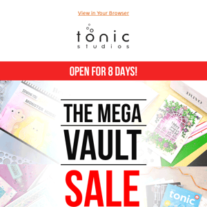 Warehouse Clearance – Tonic Studios USA