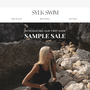 STARTS NOW: Our First Sample Sale