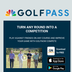 The #1 app in competitive golf 📱