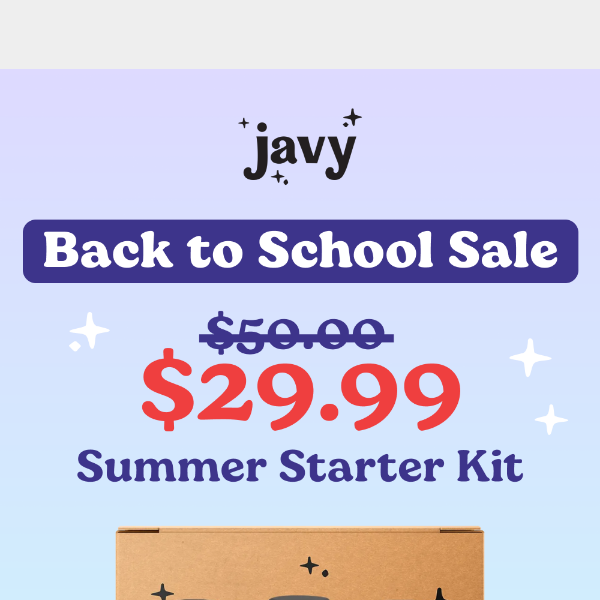 40% off for the school year 🏫