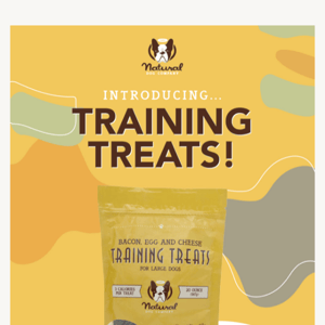 Introducing... Training Treats! 🦮