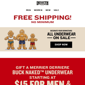 Merrier Derrieres - $15 Men's Underwear And FREE SHIPPING!