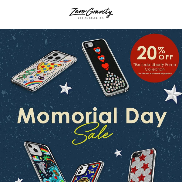 Memorial Day Sale!