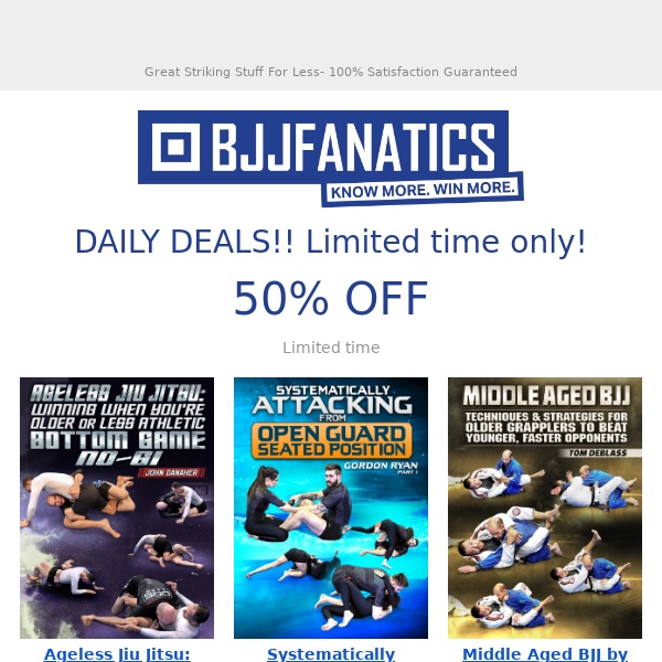 Which Online BJJ Training: Grapplers Guide or BJJ Fanatics? – The Grapplers  Guide