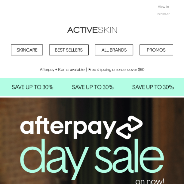 Afterpay Day Sales are ON! 🔥