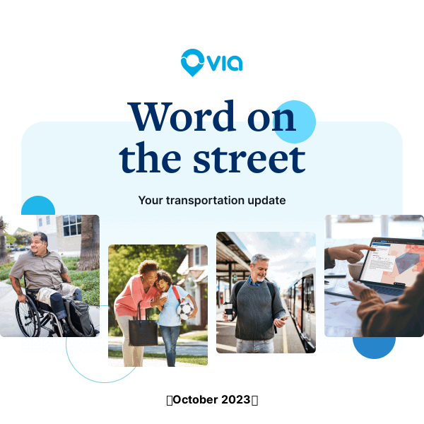 Your October transportation update