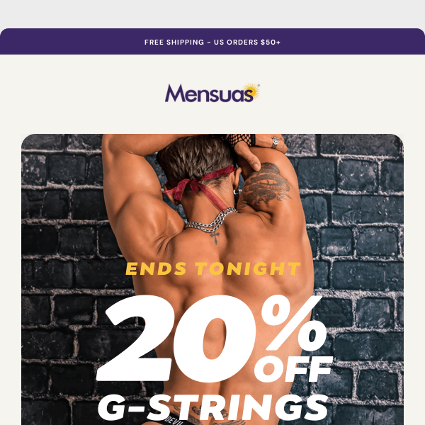 Final Call: G-Strings Flash Sale Wraps Up