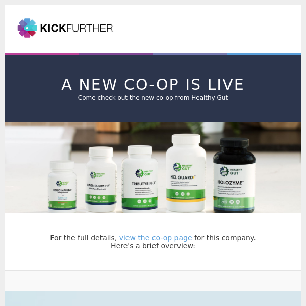 Co-Op Live: Healthy Gut is offering 2.04% profit in 1.2 months.