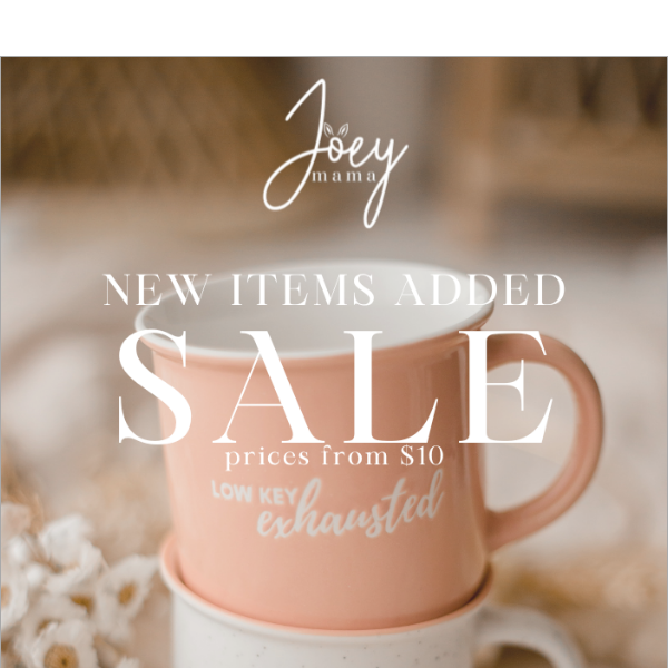 🎉SALE - New Items Added ☕