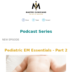 🔊 NEW Podcast Episode — Pediatric Abdominal Emergencies