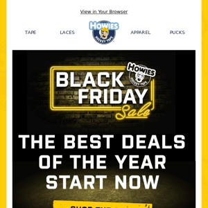 The Best Deals of The Year Start Now!