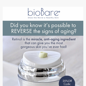 Want to reverse the signs of aging on your skin?