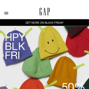 YESSS! 50% OFF for Black Friday is how we say thanks + MORE