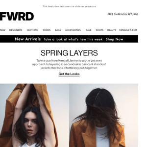 Kendall’s Twist on Spring Layers