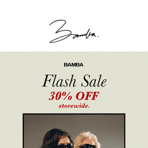 FLASH SALE.