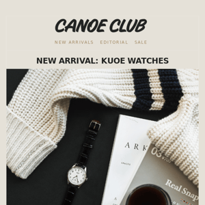 New Arrivals: KUOE Watches