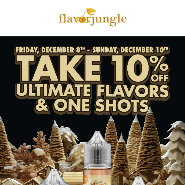 Winter Savings Continue at FlavorJungle.com!