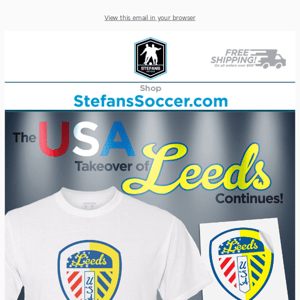 Leeds USA + NEW adidas Predator - Available Now!